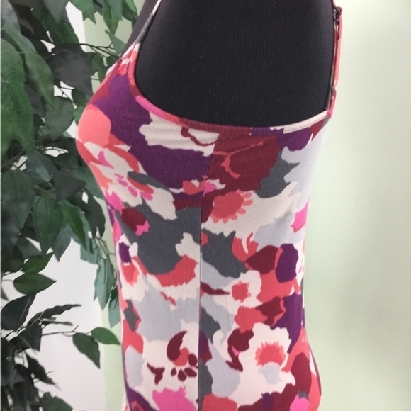 Loft for ANN Taylor  Medium multi colored adjustable strap cami - Picture 8 of 15